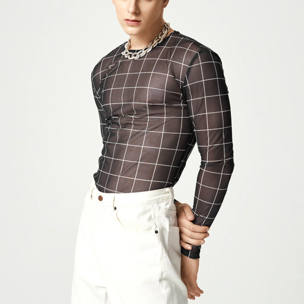 2023 Brand New Tops Male See-Through Sexy Skinny Undershirt T-Shirt Tops Underclothes Beach Casual Long Sleeve
2023 Brand New Tops Male See-Through Sexy Skinny Undershirt T-Shirt Tops Underclothes Beach Casual Long Sleeve