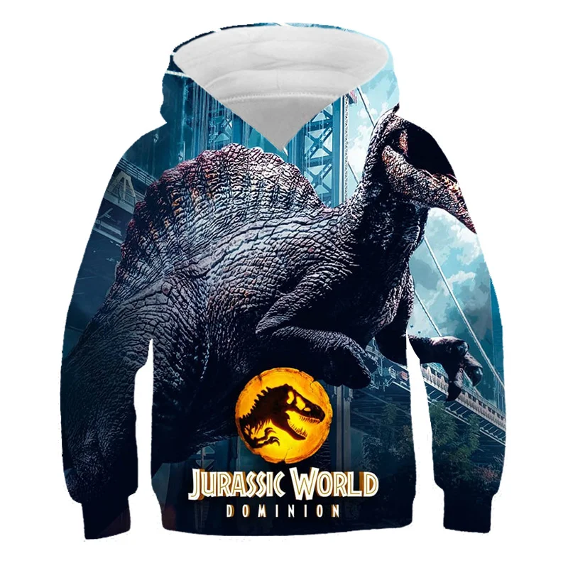 Jurassic World Dominion Children's Sweatshirts Autumn Long Sleeve Sweater 3D Kids Clothes Boys And Girls Hoodies Baby Tops New
Jurassic World Dominion Children's Sweatshirts Autumn Long Sleeve Sweater 3D Kids Clothes Boys And Girls Hoodies Baby Tops New