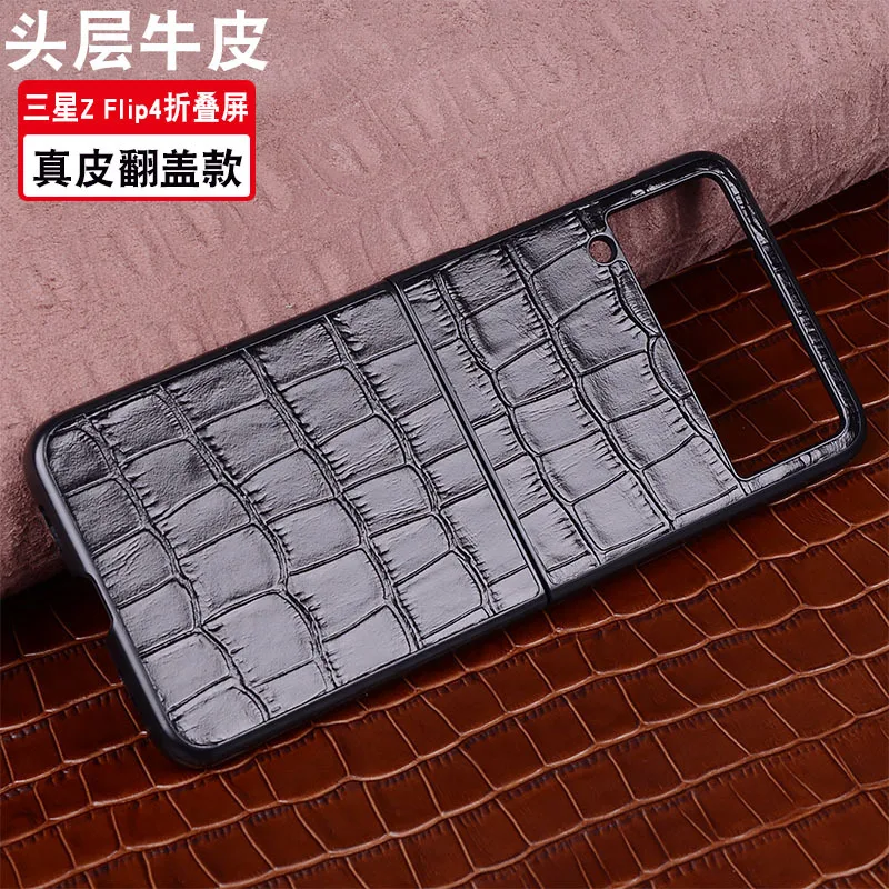 Luxury Genuine Leather Flip Phone Case For Samsung Galaxy Z Flip4 F8110 Half Pack Phone Cover For Galaxy Z Flip 4 Shockproof
Luxury Genuine Leather Flip Phone Case For Samsung Galaxy Z Flip4 F8110 Half Pack Phone Cover For Galaxy Z Flip 4 Shockproof