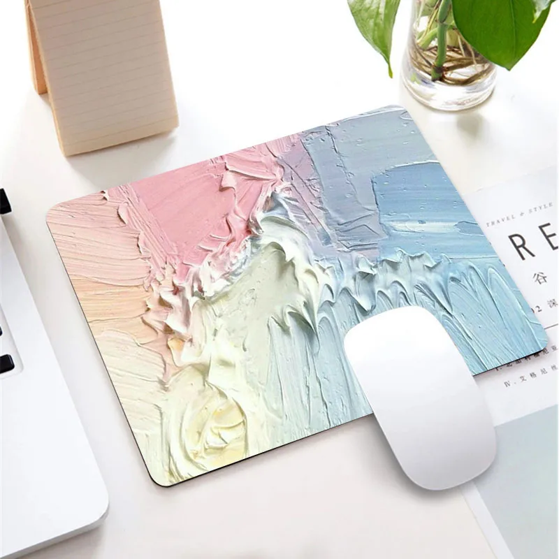 Creative oil painting Drop shipping Customized Laptop Gaming Speed Mouse Pad Size for 18x22cm 20x25cm 25x29cm Rubber MouseMats
Creative oil painting Drop shipping Customized Laptop Gaming Speed Mouse Pad Size for 18x22cm 20x25cm 25x29cm Rubber MouseMats