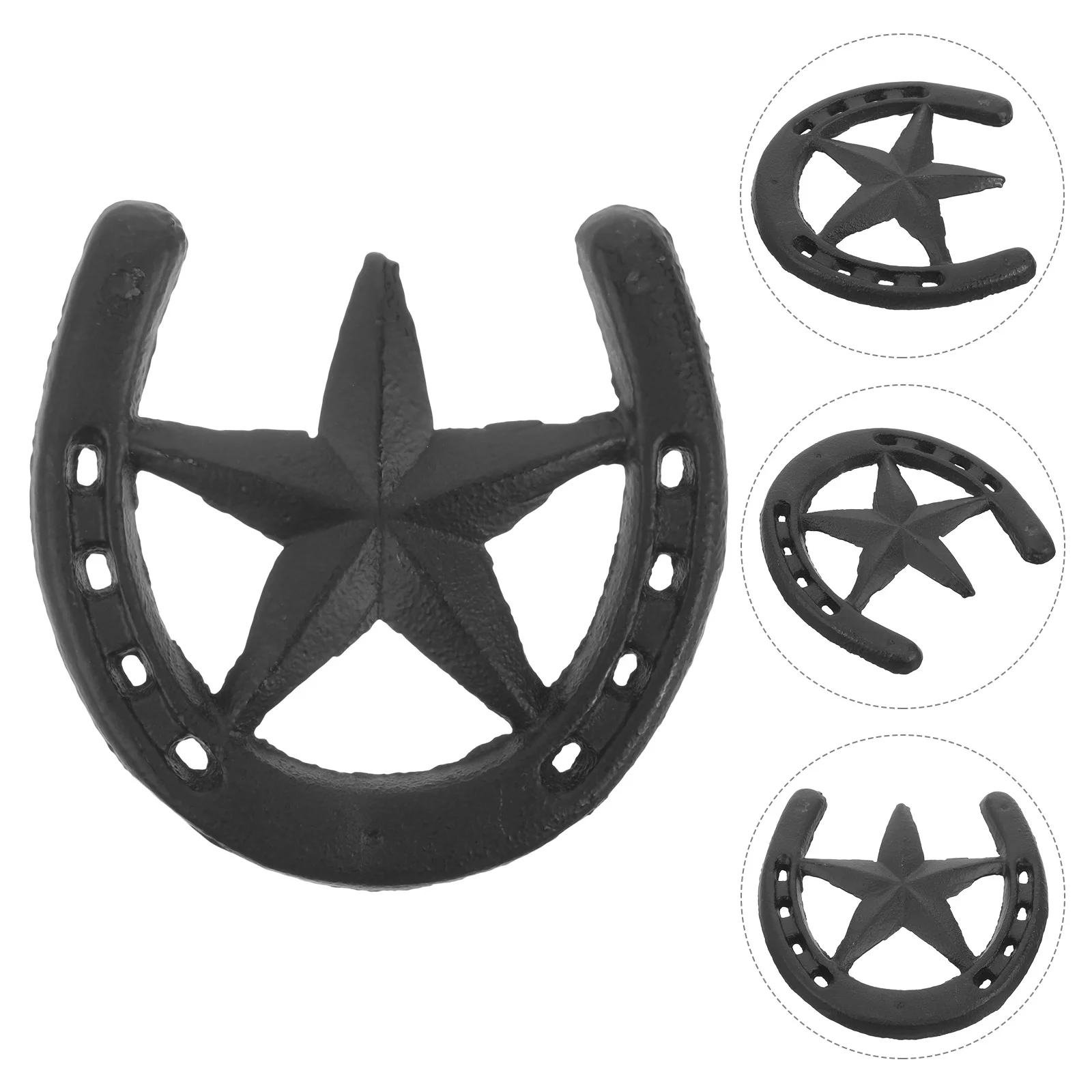 

Wall Craft Decor An Fittings Hanging Metal Cast Iron Horseshoe Crafts Garden Ornament Decors Western Style Handicraft