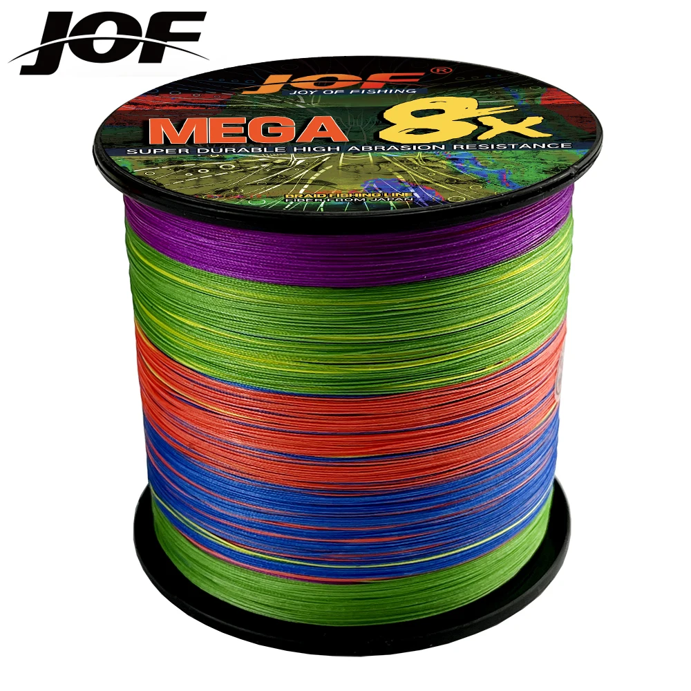 JOF Braided Fishing Line 8 Strands 100M Japanese Multifilament Sea Spinning Super Strong Durable Woven Thread Pesca
JOF Braided Fishing Line 8 Strands 100M Japanese Multifilament Sea Spinning Super Strong Durable Woven Thread Pesca