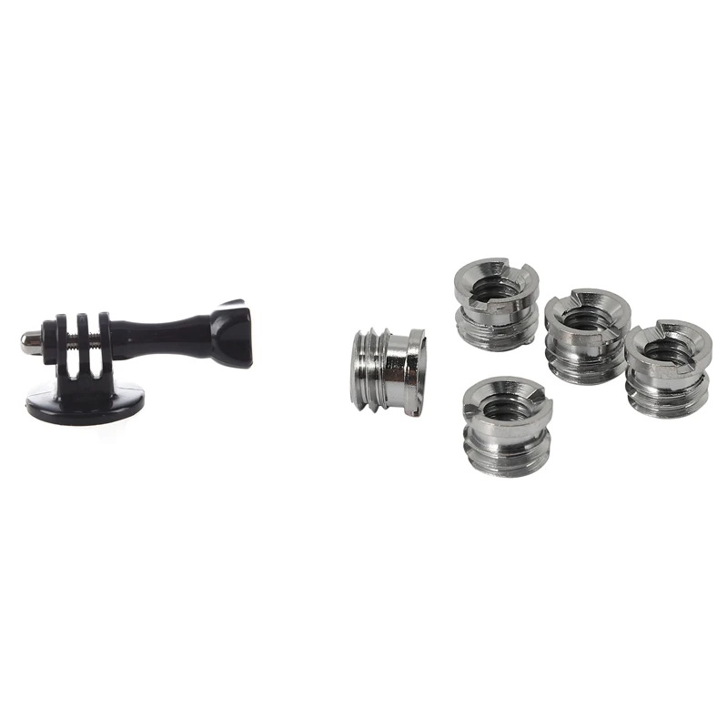 1 компл. Адаптер для штатива + винт + гайка и 1 комплект 1/4Inch-20 переходник с внутренней резьбы на 3/8Inch-16
1 компл. Адаптер для штатива + винт + гайка и 1 комплект 1/4Inch-20 переходник с внутренней резьбы на 3/8Inch-16