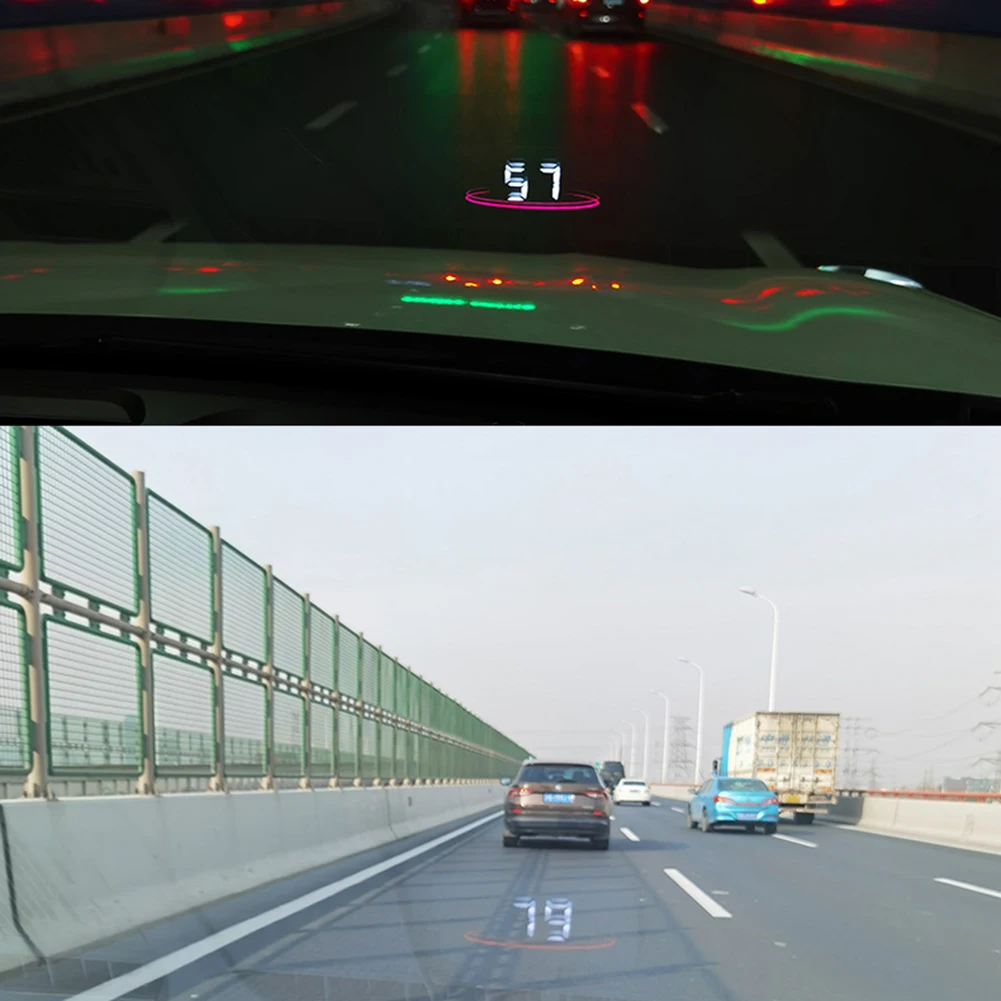 Head Up Display Car HUD Replacement Speed Speedometer A100X Accessories Atmosphere Light OBD2 12 V Temperature
Head Up Display Car HUD Replacement Speed Speedometer A100X Accessories Atmosphere Light OBD2 12 V Temperature