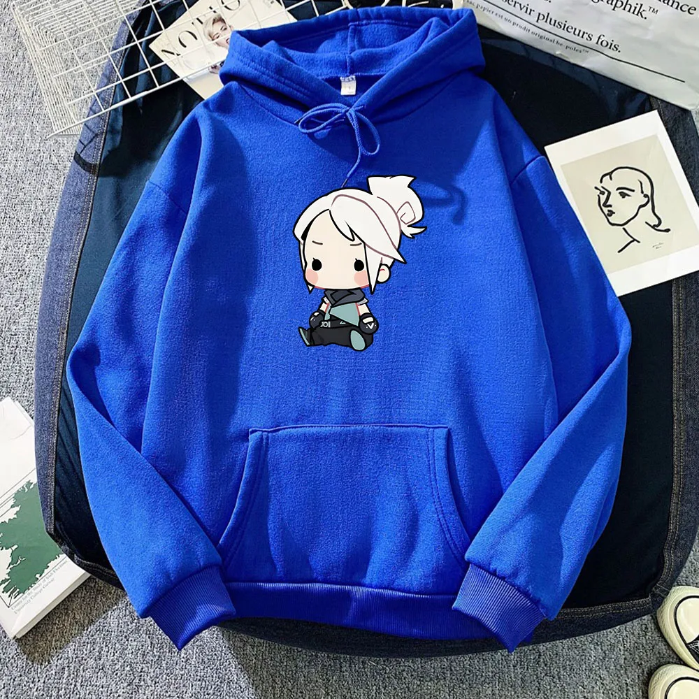VALORANT Anime Hoodie Jett Streetwear Womens Sweatshirt Cute Cartoon Printed Tracksuit Men Unisex Students Pullovers Hoodies
VALORANT Anime Hoodie Jett Streetwear Womens Sweatshirt Cute Cartoon Printed Tracksuit Men Unisex Students Pullovers Hoodies