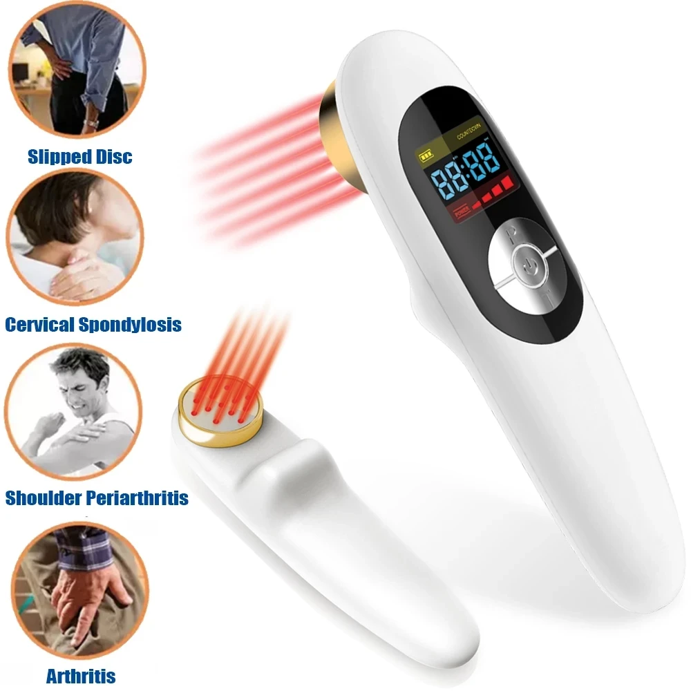 

LLLT Low Level Laser Therapy Device Handy Cure Laser Pain Relief Lower Back Pain Reduce Tendon Joint Swell Diminish Inflammation