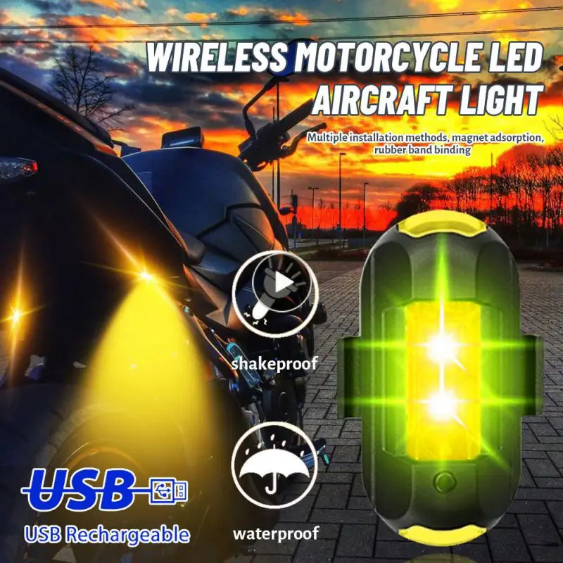 7 Colors Turn Signal Strobe Light Charging Wireless Led Anti-collision Warning Light Magnetic Led Flash Light Tail Light Cool
7 Colors Turn Signal Strobe Light Charging Wireless Led Anti-collision Warning Light Magnetic Led Flash Light Tail Light Cool