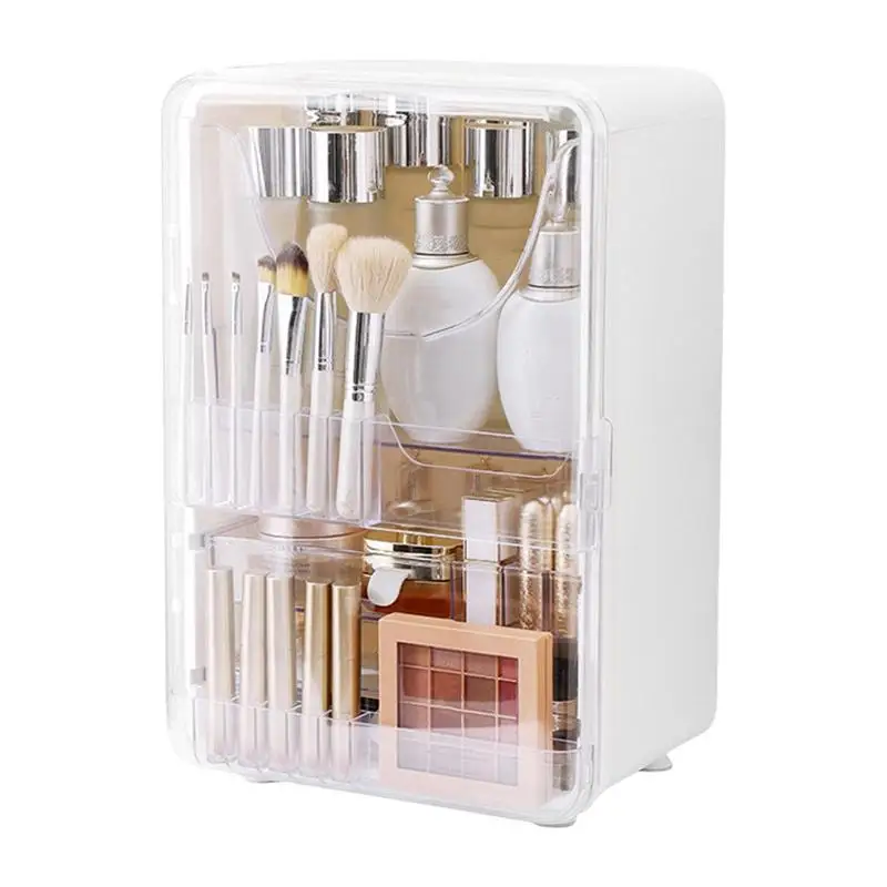 

Cosmetic Display Cases Waterproof Cosmetics Organizer With Lid Cosmetics Storage Accessories For Highlighter Contouring Cosmetic