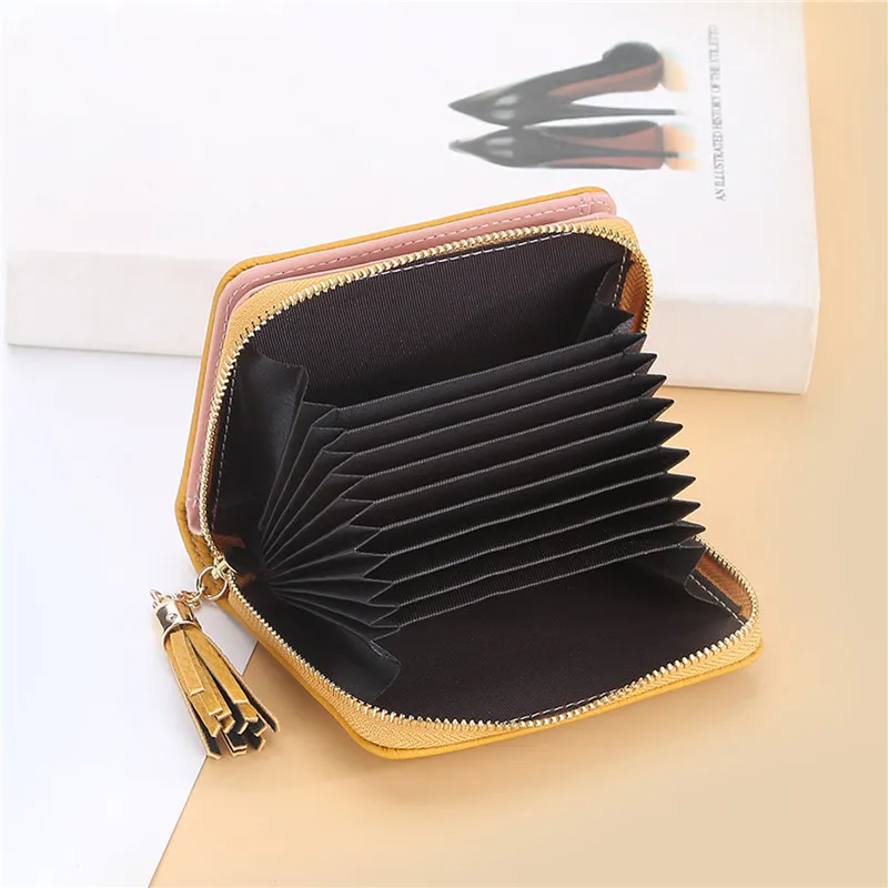 Women Short Wallet Small Zipper Purse Checked Embossed Tassel Wallets Cute Simple Card Holder Mini Money Bag
Women Short Wallet Small Zipper Purse Checked Embossed Tassel Wallets Cute Simple Card Holder Mini Money Bag