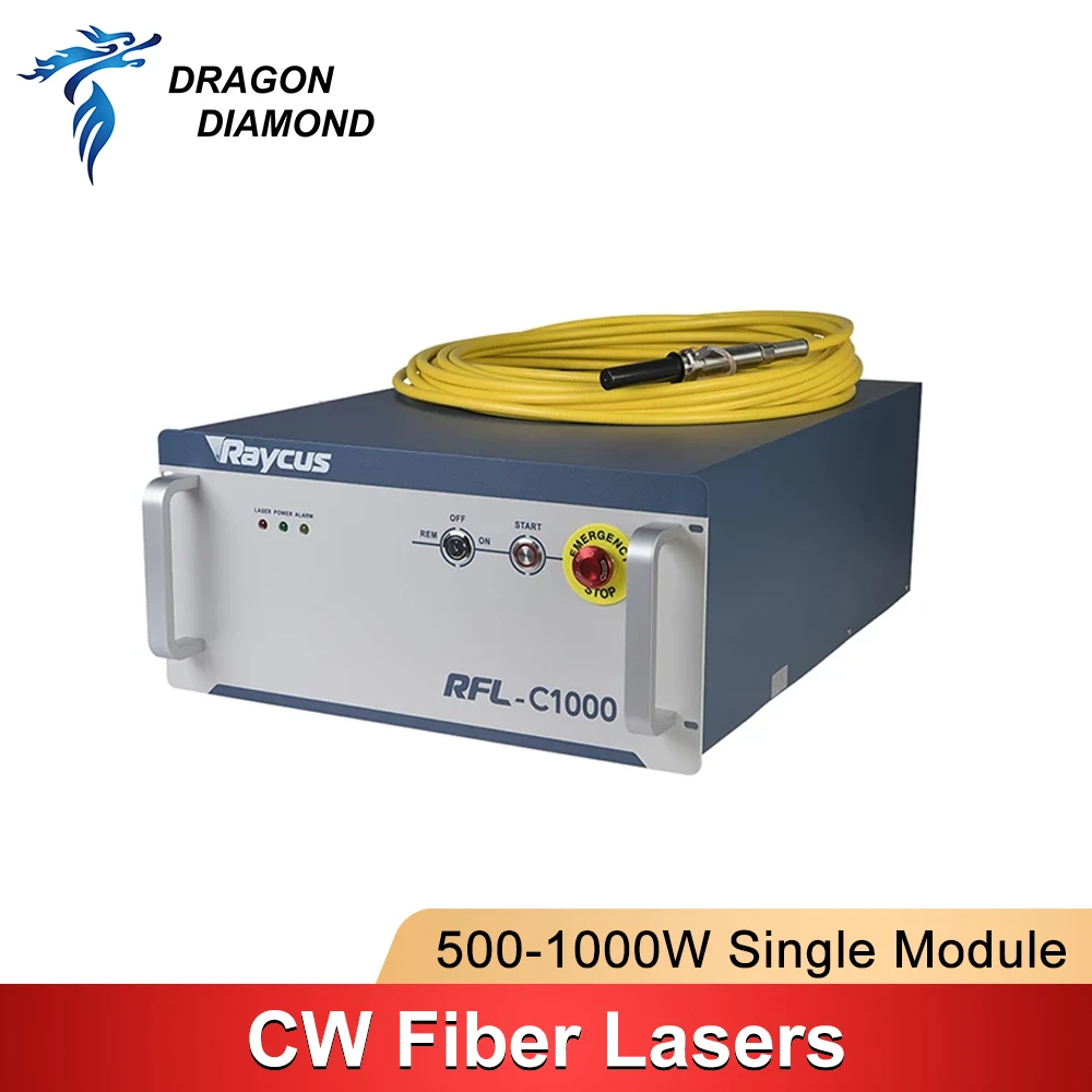 DRAGON DIAMOND Raycus Single Module CW Fiber Lasers Series 1500w-2000W 1064nm For Fiber Cutting Machine RFL-C1500S RFL-C2000S
DRAGON DIAMOND Raycus Single Module CW Fiber Lasers Series 1500w-2000W 1064nm For Fiber Cutting Machine RFL-C1500S RFL-C2000S