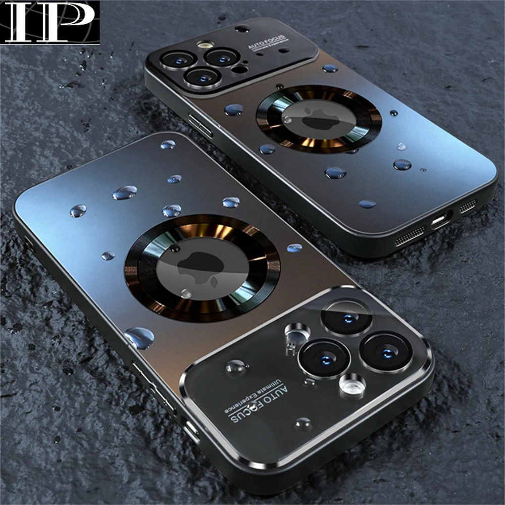 Bumper Matte Magnetic for Magsafe Wireless Charging Case for iPhone 15 14 Pro Max 13 12 11 Glass Lens Camera Protection Cover
Bumper Matte Magnetic for Magsafe Wireless Charging Case for iPhone 15 14 Pro Max 13 12 11 Glass Lens Camera Protection Cover
