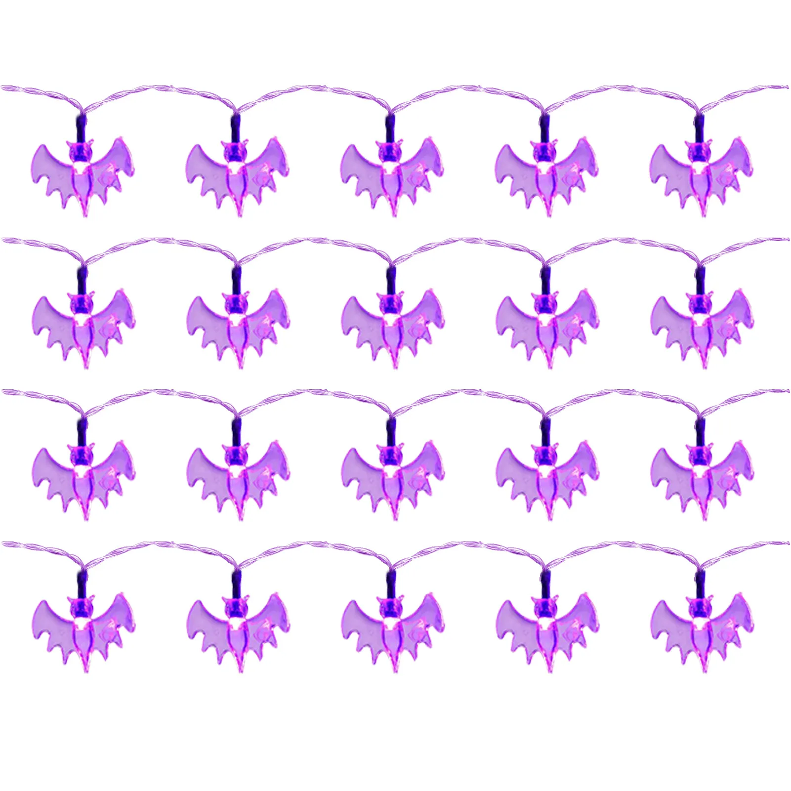 Bat String Lights Waterproof LED Bat String Lights With 20 Lights Battery Operated 9.8ft Fairy Lights With 2 Modes For Halloween 
Bat String Lights Waterproof LED Bat String Lights With 20 Lights Battery Operated 9.8ft Fairy Lights With 2 Modes For Halloween