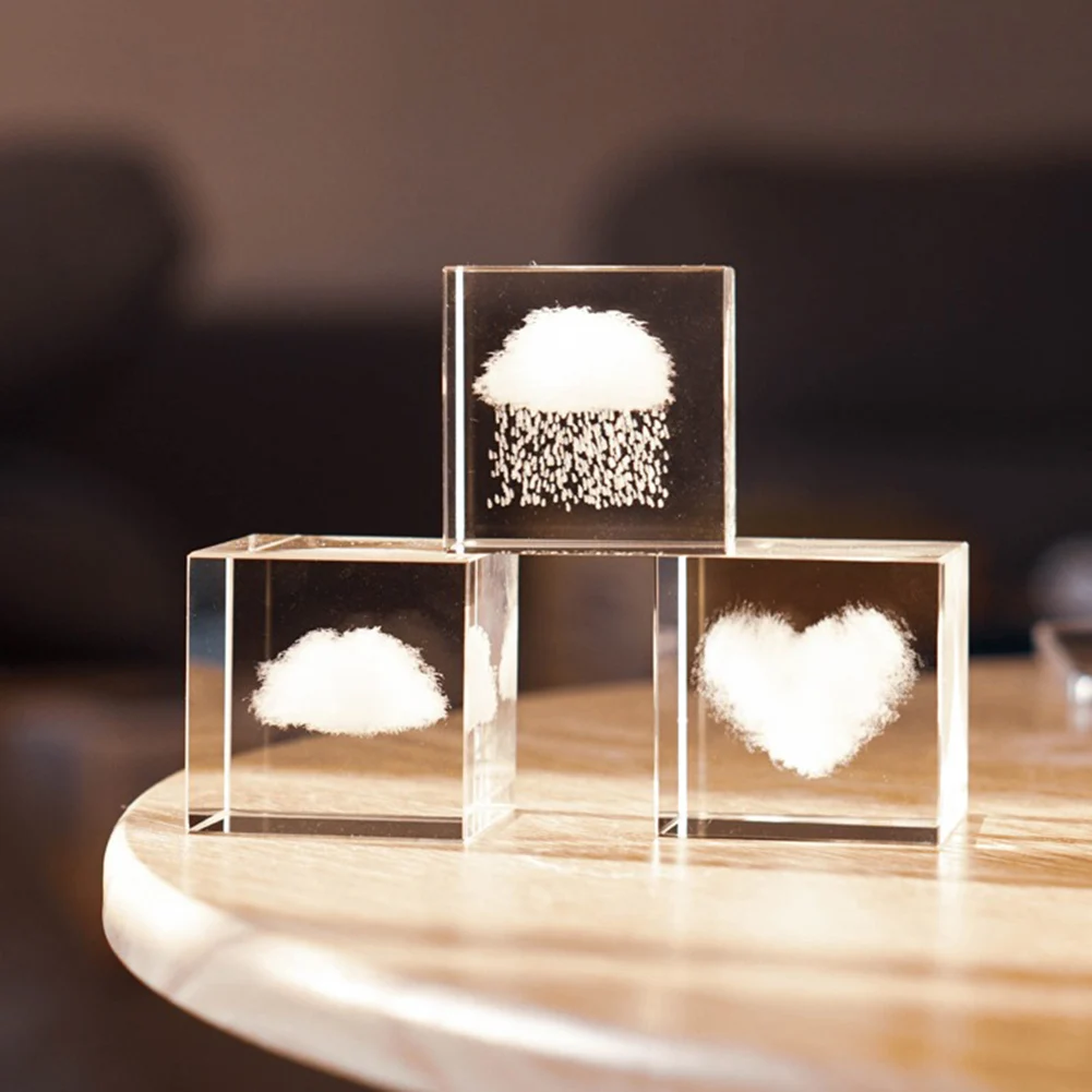 4cm Desktop Decoration at the Rain Clouds Raindrop Cloud Crystal Ornaments Heart Shape Moon Star Home Office Decor Birthday
4cm Desktop Decoration at the Rain Clouds Raindrop Cloud Crystal Ornaments Heart Shape Moon Star Home Office Decor Birthday