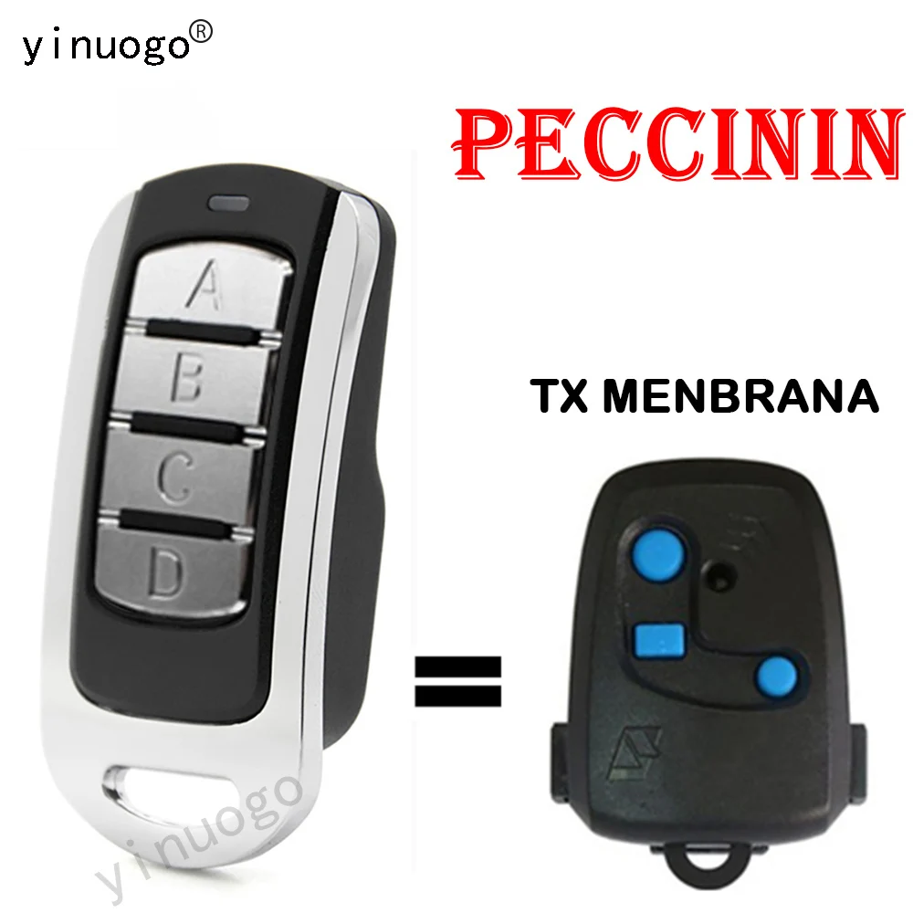 Peccinin TX MENBRANA Garage Door Remote Control Replacement Peccinin Garage Remote Control Duplicator Transmitter Gate Opener
Peccinin TX MENBRANA Garage Door Remote Control Replacement Peccinin Garage Remote Control Duplicator Transmitter Gate Opener