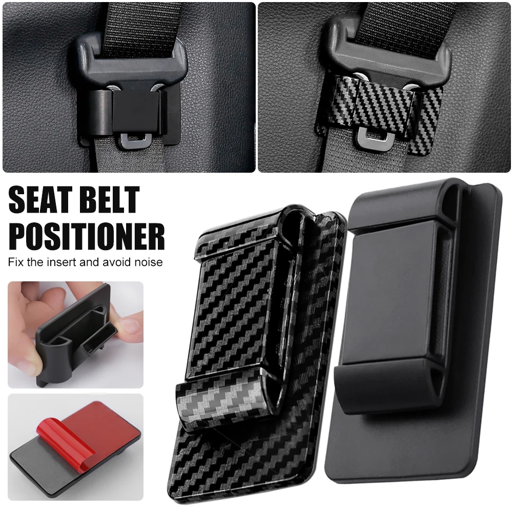 2Pcs Seat Belt Clips Seat Belt Stabilizer Car Interior Supplies Anti-abnormal Noise Auto Fastener Safety Belt Regulator Limiter
2Pcs Seat Belt Clips Seat Belt Stabilizer Car Interior Supplies Anti-abnormal Noise Auto Fastener Safety Belt Regulator Limiter