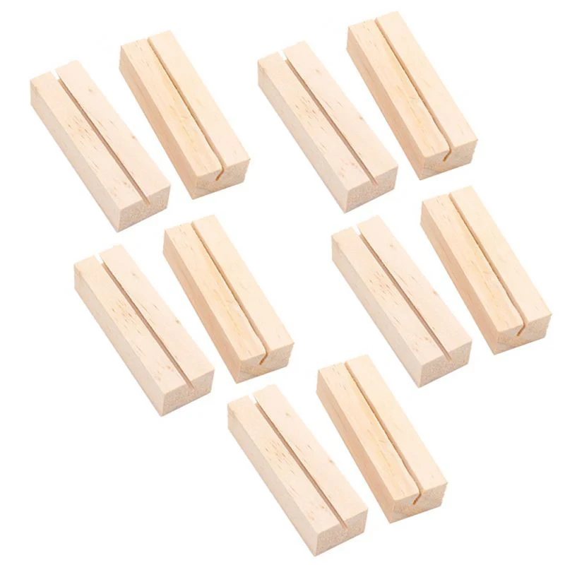 Business Card Holder Natural Wooden Rectangle Shaped Photo Stand Picture Holder Handmade Memo Clips Desktop Message Craft
Business Card Holder Natural Wooden Rectangle Shaped Photo Stand Picture Holder Handmade Memo Clips Desktop Message Craft