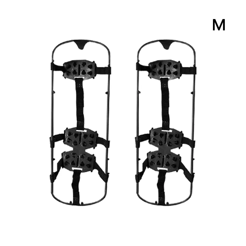 1 Pair 24-tooth Snow Grip Shoe Cleat Ice Non-slip Over Shoe Spikes Snow Gripper Boot Traction Cleat, M
1 Pair 24-tooth Snow Grip Shoe Cleat Ice Non-slip Over Shoe Spikes Snow Gripper Boot Traction Cleat, M