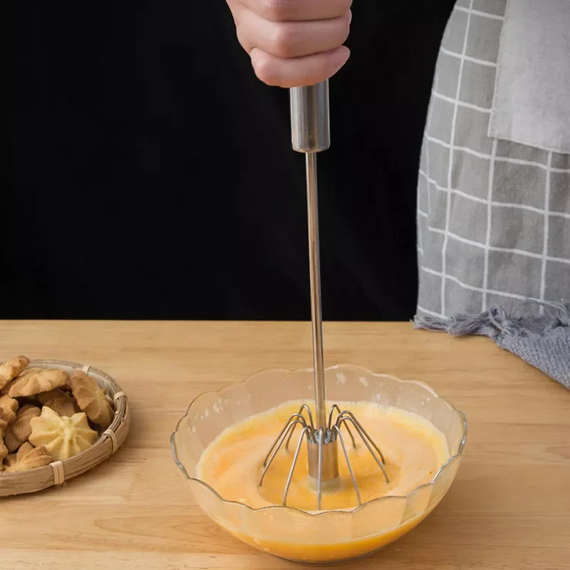2022New Automatic Egg Beater 304 Stainless Steel Egg Whisk Manual Hand Mixer Self Turning Egg Stirrer Kitchen Accessories Egg To
2022New Automatic Egg Beater 304 Stainless Steel Egg Whisk Manual Hand Mixer Self Turning Egg Stirrer Kitchen Accessories Egg To