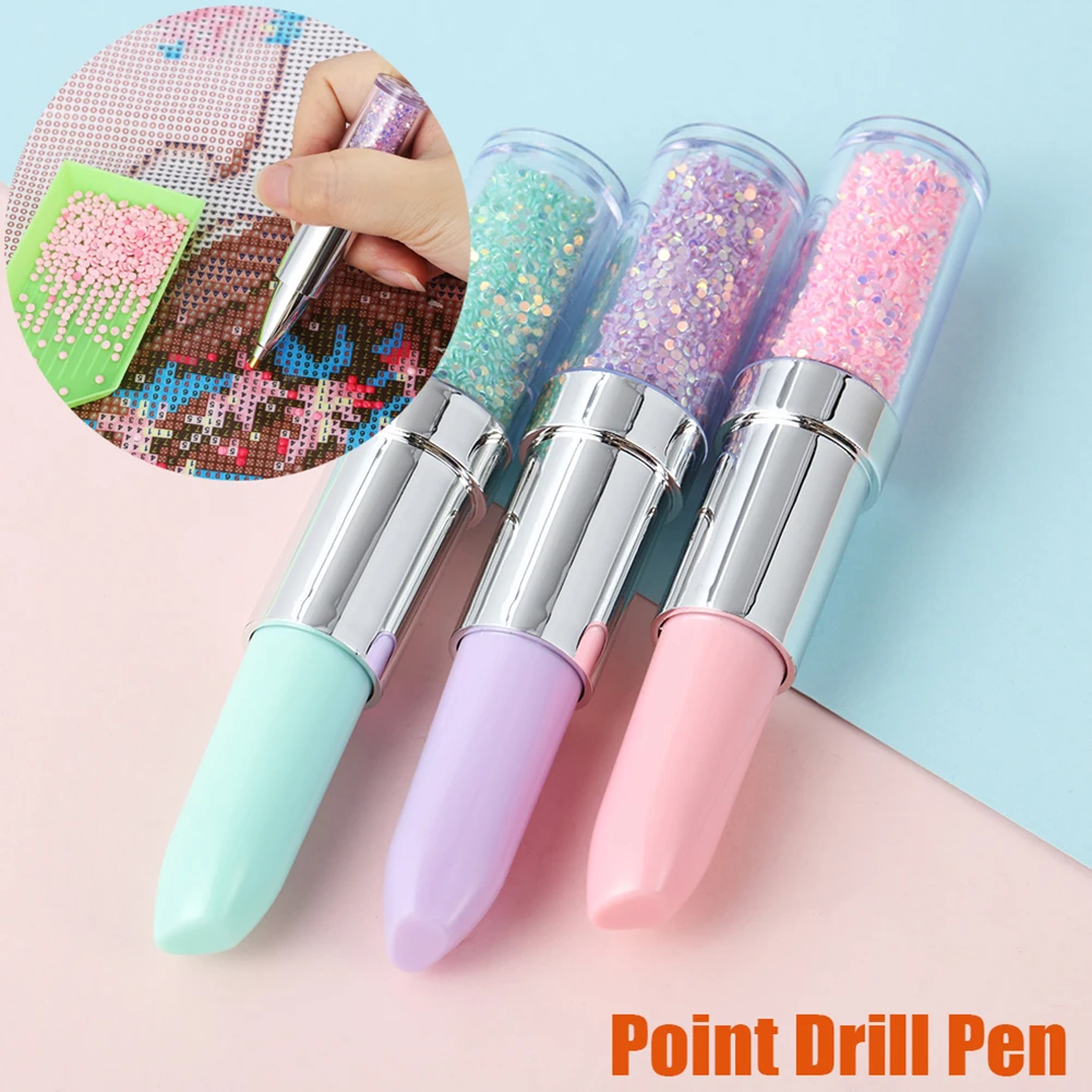 Lipstick Shape Diamond Painting Tool Point Drill Pen Diamond Crafts For Diamond Point Drill Pens Cross Stitch Sewing Accessory
Lipstick Shape Diamond Painting Tool Point Drill Pen Diamond Crafts For Diamond Point Drill Pens Cross Stitch Sewing Accessory