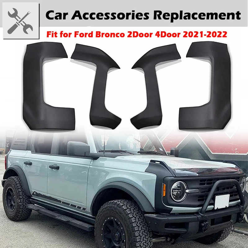 Rhyming 4pcs Car Wrap Edge Guard Corner Body Protection Kit Rubber Car Accessories Fit For Ford Bronco 2021 2022 2/ 4 Door
Rhyming 4pcs Car Wrap Edge Guard Corner Body Protection Kit Rubber Car Accessories Fit For Ford Bronco 2021 2022 2/ 4 Door