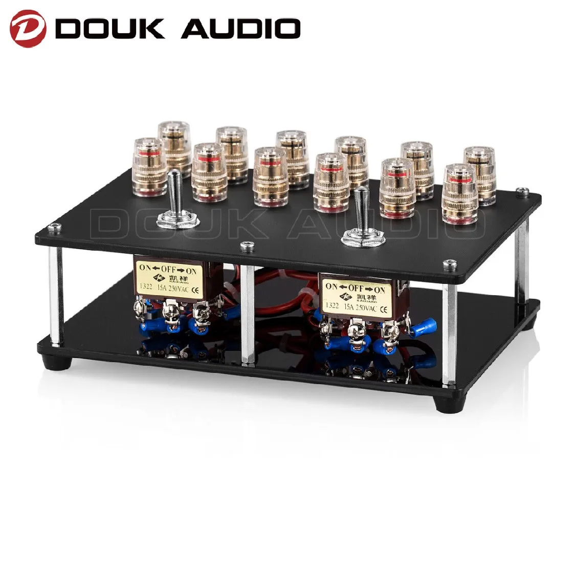 Douk Audio Passive 2-Way Amplifier / Speaker Switcher Box 2(1)-IN-1(2)-OUT Mini A/B Manual Stereo Audio Selector
Douk Audio Passive 2-Way Amplifier / Speaker Switcher Box 2(1)-IN-1(2)-OUT Mini A/B Manual Stereo Audio Selector