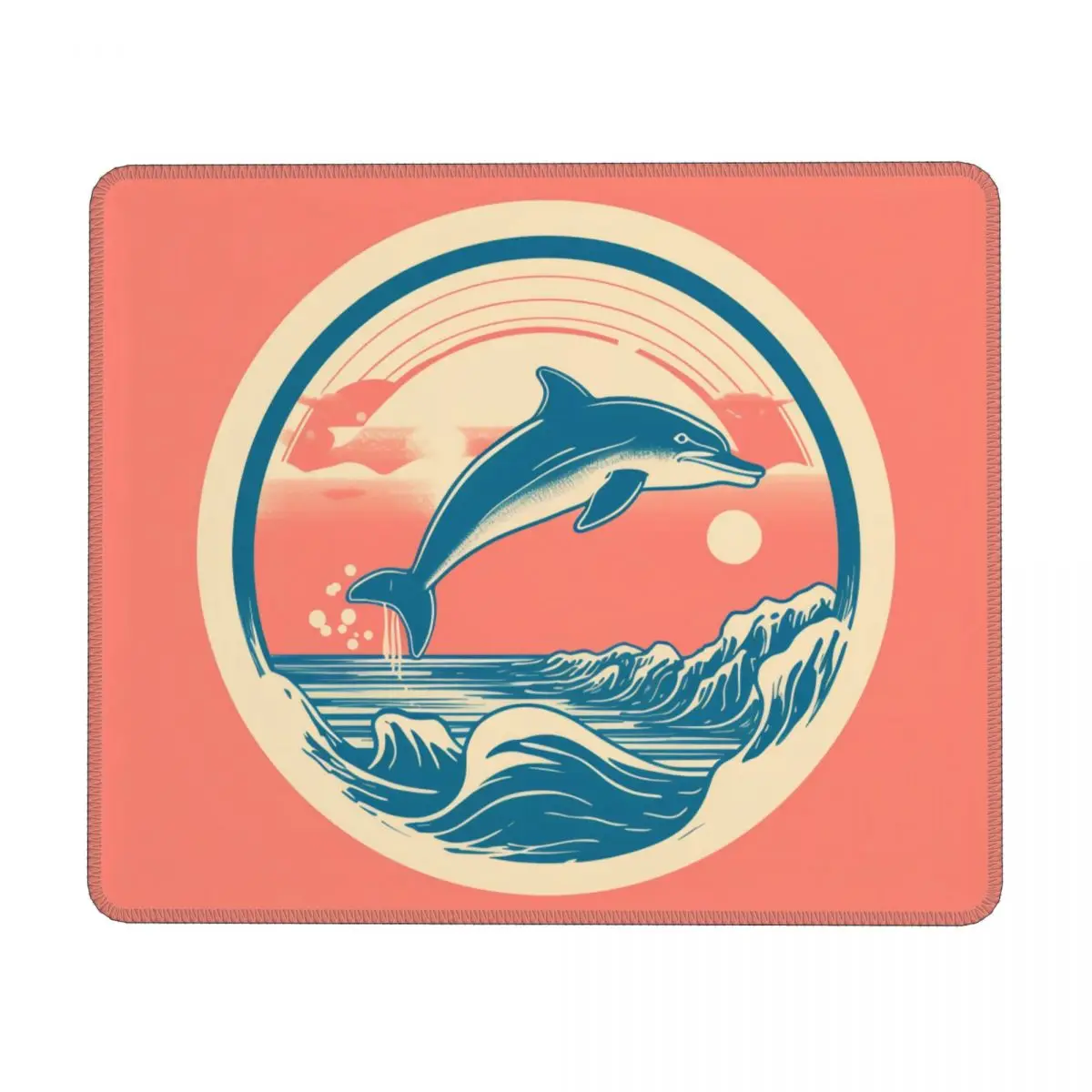 Dolphin Horizontal Print Mouse Pad Simple Circle Cute Rubber Desk Mousepad Non Slip Vintage Quality Mouse Pads
Dolphin Horizontal Print Mouse Pad Simple Circle Cute Rubber Desk Mousepad Non Slip Vintage Quality Mouse Pads