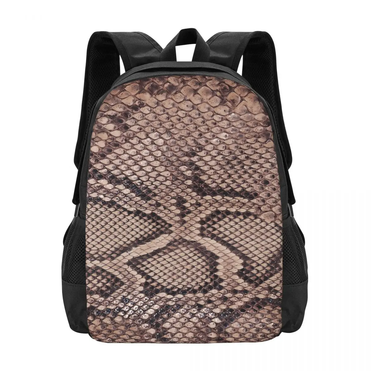 Brown Snakeskin Backpack Animal Print Cool Backpacks Student Hiking Soft High School Bags High Quality Rucksack
Brown Snakeskin Backpack Animal Print Cool Backpacks Student Hiking Soft High School Bags High Quality Rucksack