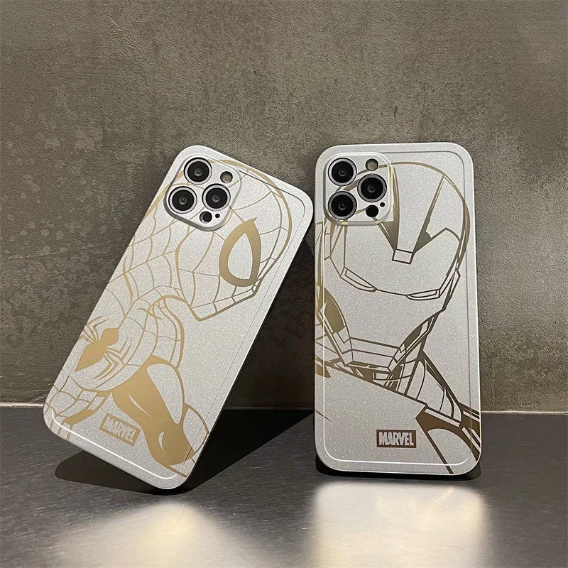 Marvel Hero Bronzing Iron Man Phone Phone Cases For iPhone 13 12 11 Pro Max Mini XR XS MAX 8 X 7 SE Back Cover
Marvel Hero Bronzing Iron Man Phone Phone Cases For iPhone 13 12 11 Pro Max Mini XR XS MAX 8 X 7 SE Back Cover