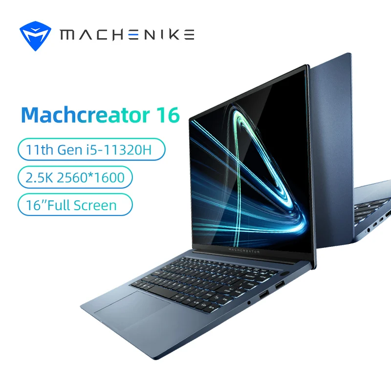 Machcreator 16 Inches Laptop 2.5K QHD 120Hz 100% sRGB Intel i5-11320H Iris Xe 512G SSD WiFi 6 Thunderbolt 4
Machcreator 16 Inches Laptop 2.5K QHD 120Hz 100% sRGB Intel i5-11320H Iris Xe 512G SSD WiFi 6 Thunderbolt 4