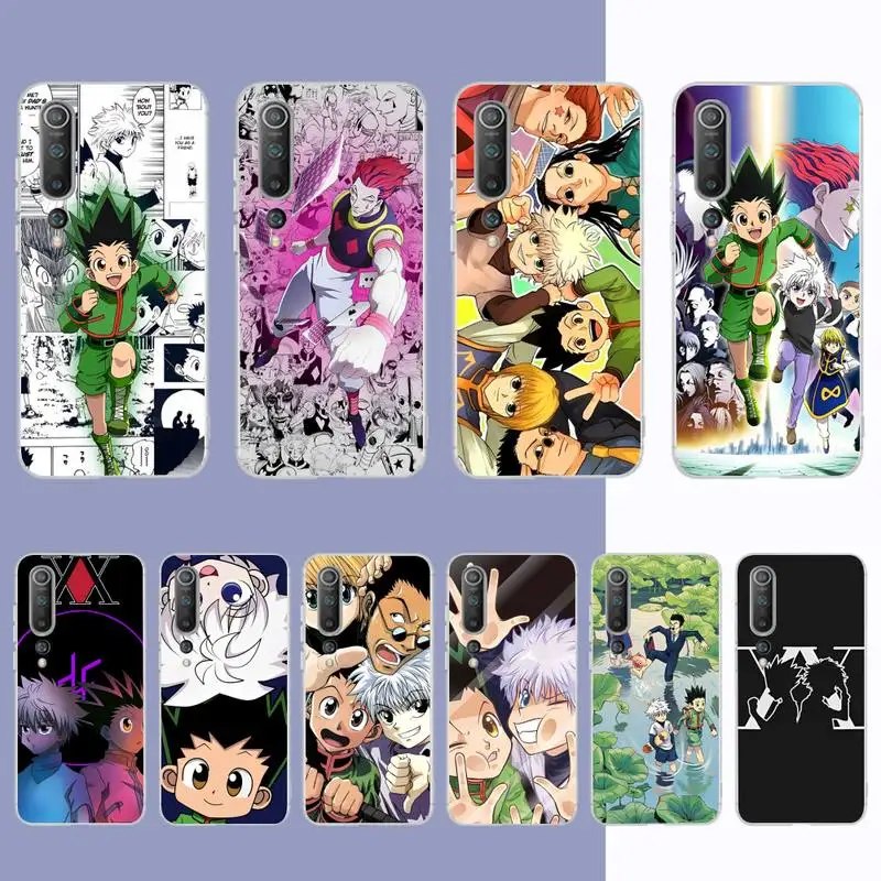 

Hunter x Hunter Anime Phone Case for Samsung S21 A10 for Redmi Note 7 9 for Huawei P30Pro Honor 8X 10i Cover
