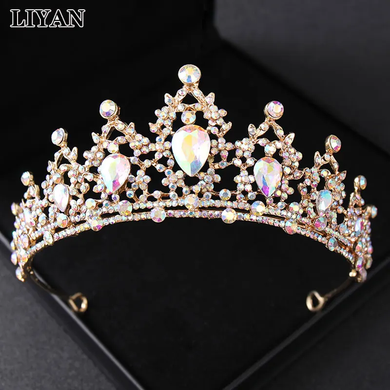 LIYAN Luxury Women Fashion Wedding Tiara Crown Silver Color Diadem Veil Tiara Bride Hair Accessories Headpieces Headwear Jewelry
LIYAN Luxury Women Fashion Wedding Tiara Crown Silver Color Diadem Veil Tiara Bride Hair Accessories Headpieces Headwear Jewelry