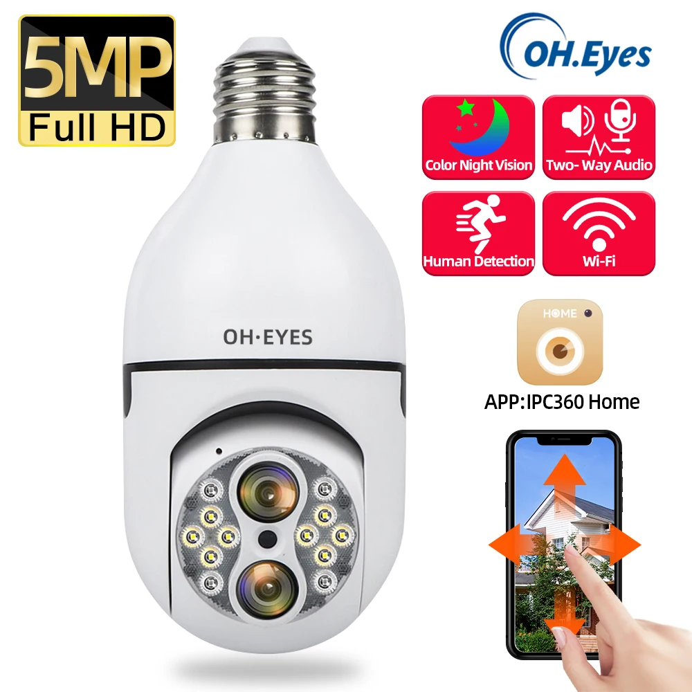 960P Wifi Panoramic Camera Two Way Audio Light Bulb 360 Degree Fisheye Wireless Home Security Video Surveillance Mobile View Cam
960P Wifi Panoramic Camera Two Way Audio Light Bulb 360 Degree Fisheye Wireless Home Security Video Surveillance Mobile View Cam