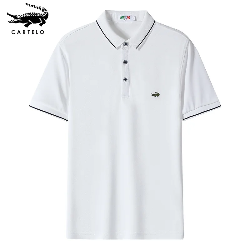 Cartelo men's Polo solid color casual business dress crocodile logo 2022 Top Men's t-shirt men's shirt
Cartelo men's Polo solid color casual business dress crocodile logo 2022 Top Men's t-shirt men's shirt