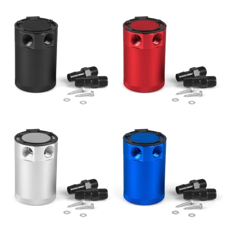 Oil Catch Can Aluminum Alloy Oil Catch Can Two Hole Oil Catch Simple Installation for Automotive Lightweight
Oil Catch Can Aluminum Alloy Oil Catch Can Two Hole Oil Catch Simple Installation for Automotive Lightweight