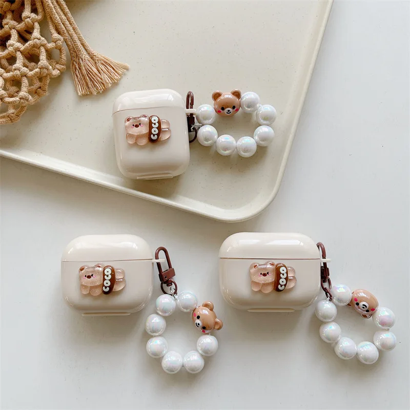 INS Cute Brown Bear Earphone Case for Apple Airpods Pro2 Case for Airpods 3 3rd Generation AirPod 2 1 Case
INS Cute Brown Bear Earphone Case for Apple Airpods Pro2 Case for Airpods 3 3rd Generation AirPod 2 1 Case