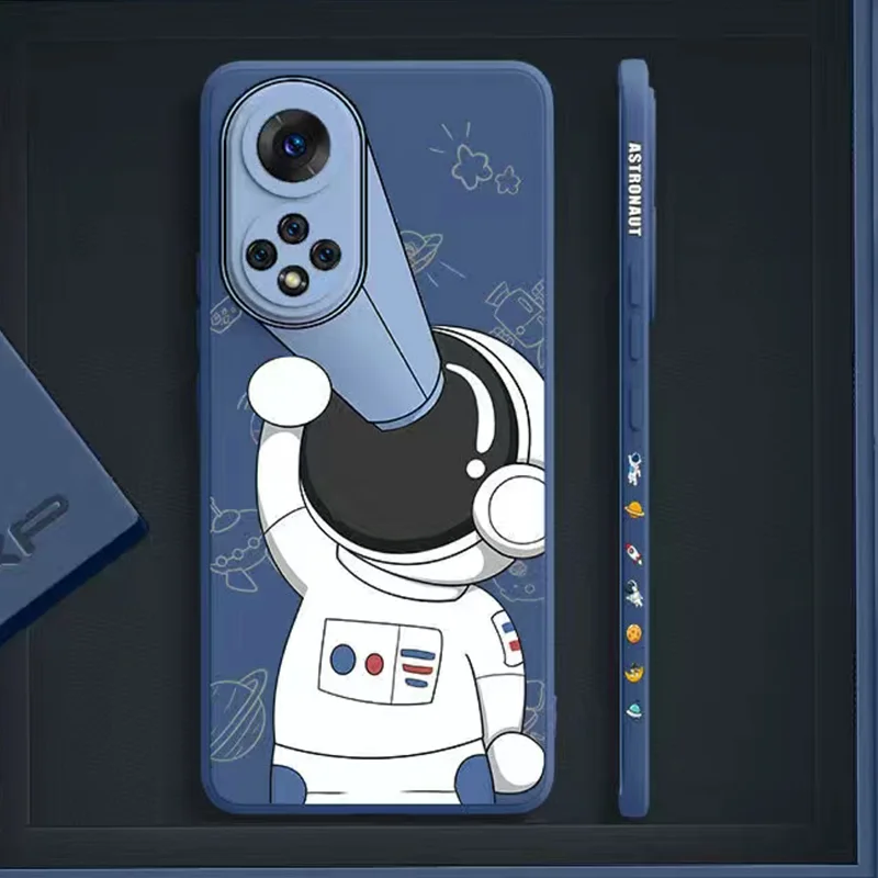For Honor 50 Case 6.57" Astronaut Square Liquid Silicone Phone Case For Honor 50 NTH-NX9 Funda Soft Cover Honor50 5G Cases
For Honor 50 Case 6.57" Astronaut Square Liquid Silicone Phone Case For Honor 50 NTH-NX9 Funda Soft Cover Honor50 5G Cases