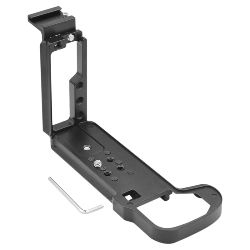 Quick Release L Plate Vertical Shoot Hand Grip Holder Bracket With Hotshoe For Fujifilm GFX100S GFX50SII Camera
Quick Release L Plate Vertical Shoot Hand Grip Holder Bracket With Hotshoe For Fujifilm GFX100S GFX50SII Camera