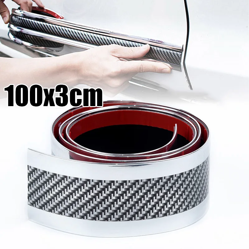 Spare Anti-Collision Strip Tool Home Pro Door Edge Side 3cmx1m Carbon Fiber silver
Spare Anti-Collision Strip Tool Home Pro Door Edge Side 3cmx1m Carbon Fiber silver