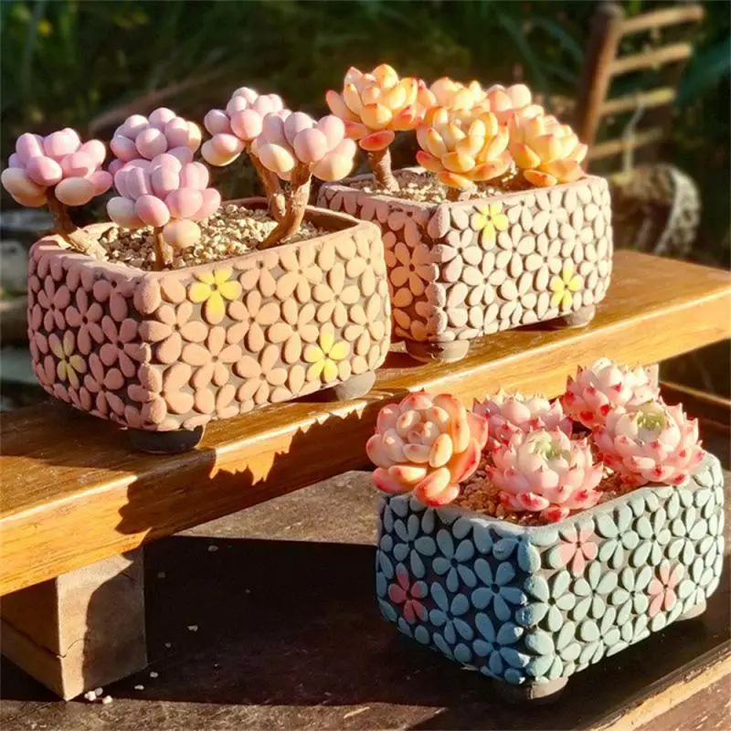 Old Style Succulent Flower Pot Fashion Design Square Pot Handmade Artistic Ceramic Flowerpot Flower Pot
Old Style Succulent Flower Pot Fashion Design Square Pot Handmade Artistic Ceramic Flowerpot Flower Pot