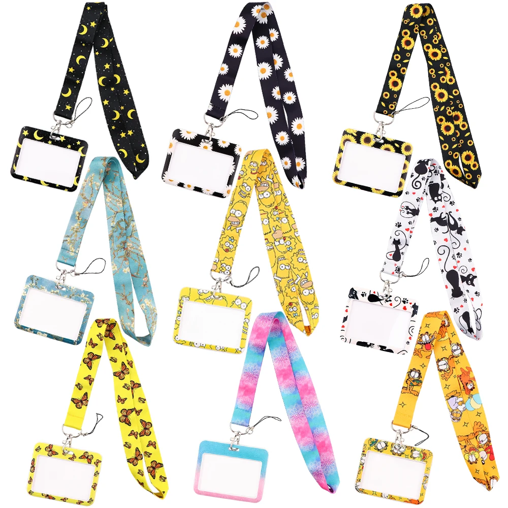 YQ908 Moon Stars Sunflowers Daisy Key Lanyard Phone Strap ID Card Badge Holder Butterfly Flowers Neck Strap Keychain Lariat Gift
YQ908 Moon Stars Sunflowers Daisy Key Lanyard Phone Strap ID Card Badge Holder Butterfly Flowers Neck Strap Keychain Lariat Gift