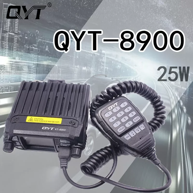 NEW QYT KT-8900 Latest Version Four Color Mini Mobile Radio 25W Dual Band 136-174/400-480MHz Mobile Transceiver Two Way Radio
NEW QYT KT-8900 Latest Version Four Color Mini Mobile Radio 25W Dual Band 136-174/400-480MHz Mobile Transceiver Two Way Radio
