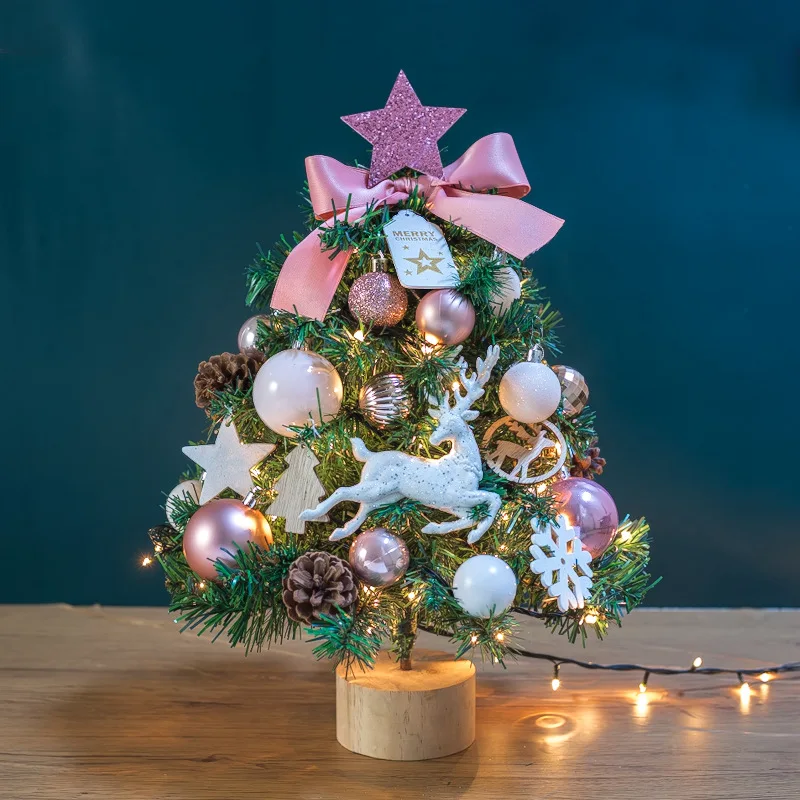 Christmas Tree 45CM Desktop Home Door Shop Decoration With Lights Indoor Foreign Supermarket Various Scenarios Are Available
Christmas Tree 45CM Desktop Home Door Shop Decoration With Lights Indoor Foreign Supermarket Various Scenarios Are Available