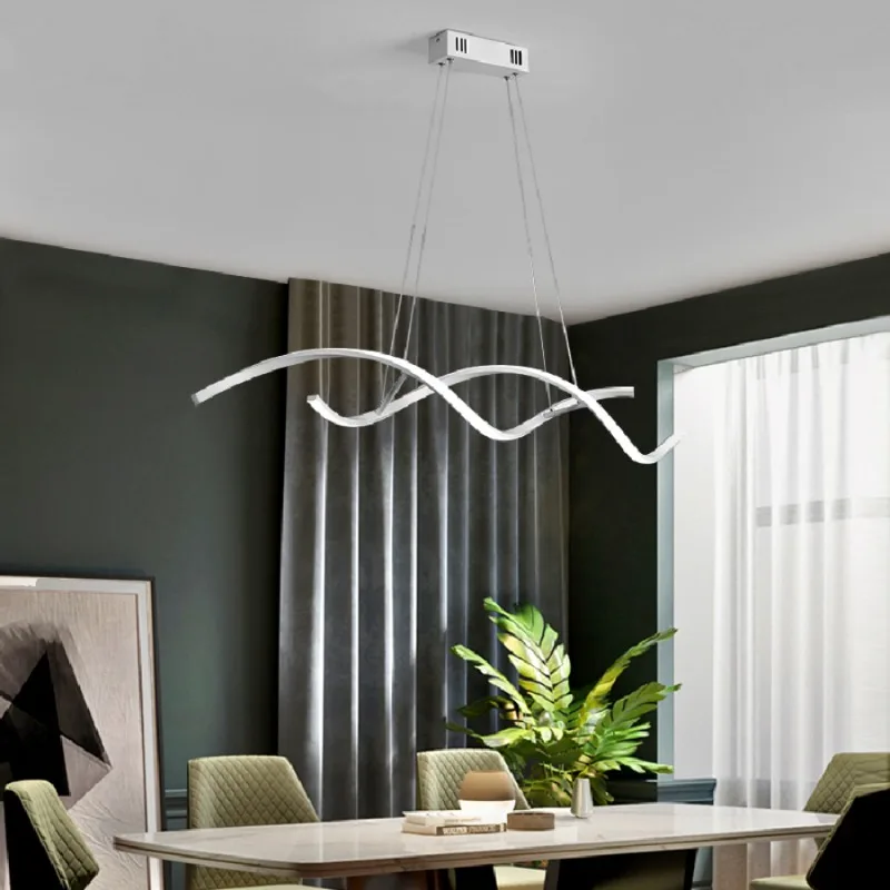 Led chandelier Simple creative line lamp Modern living room dining ceiling Home interior decoration lighting
Led chandelier Simple creative line lamp Modern living room dining ceiling Home interior decoration lighting
