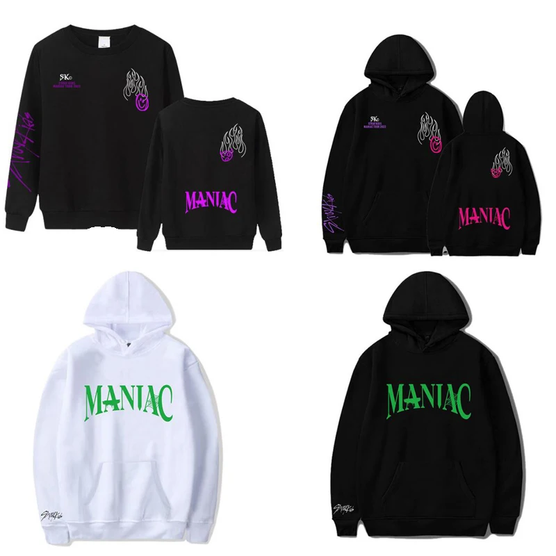 Stray Kids Hoodies KPOP SKZ World Tour North American Tour Hoodie Korean Style Maniac StrayKids Same Sweatshirts For Men Women
Stray Kids Hoodies KPOP SKZ World Tour North American Tour Hoodie Korean Style Maniac StrayKids Same Sweatshirts For Men Women