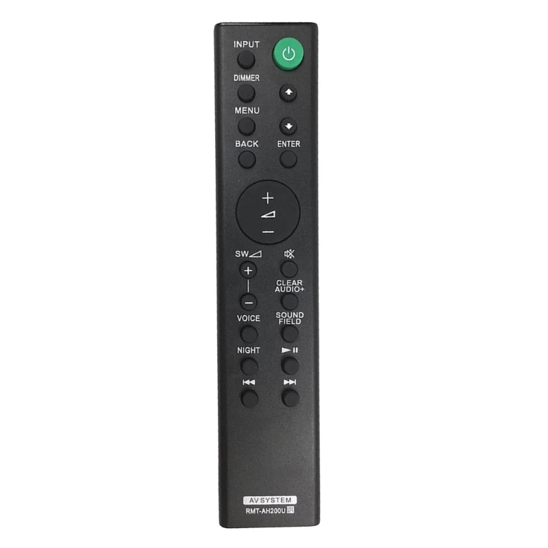 Black Players Remote Control RMT-AH200U Suitable for Soundbar HT-C390 HT-RT3 HT-RT4 HT-RT40 AV System Remote
Black Players Remote Control RMT-AH200U Suitable for Soundbar HT-C390 HT-RT3 HT-RT4 HT-RT40 AV System Remote