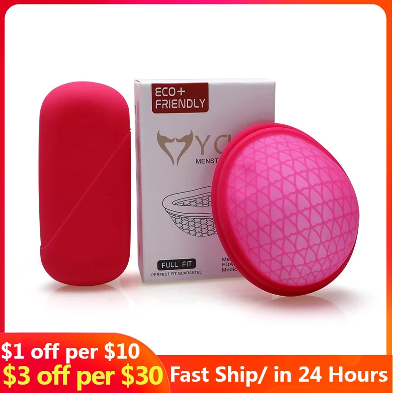 Reusable Disc Flat-fit Design Menstrual Cup With Extra-Thin Sterilizing Silicone Menstrual Disk Tampon/ Pad Alternative
Reusable Disc Flat-fit Design Menstrual Cup With Extra-Thin Sterilizing Silicone Menstrual Disk Tampon/ Pad Alternative