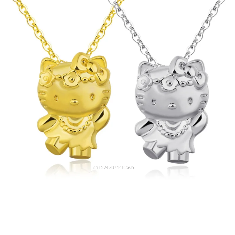 Hello Kitty Necklace 3D Pendant Korean Fashion Cartoon Kitty Pendant Necklace Female Hot Jewelry Birthday Valentine's Day Gifts
Hello Kitty Necklace 3D Pendant Korean Fashion Cartoon Kitty Pendant Necklace Female Hot Jewelry Birthday Valentine's Day Gifts