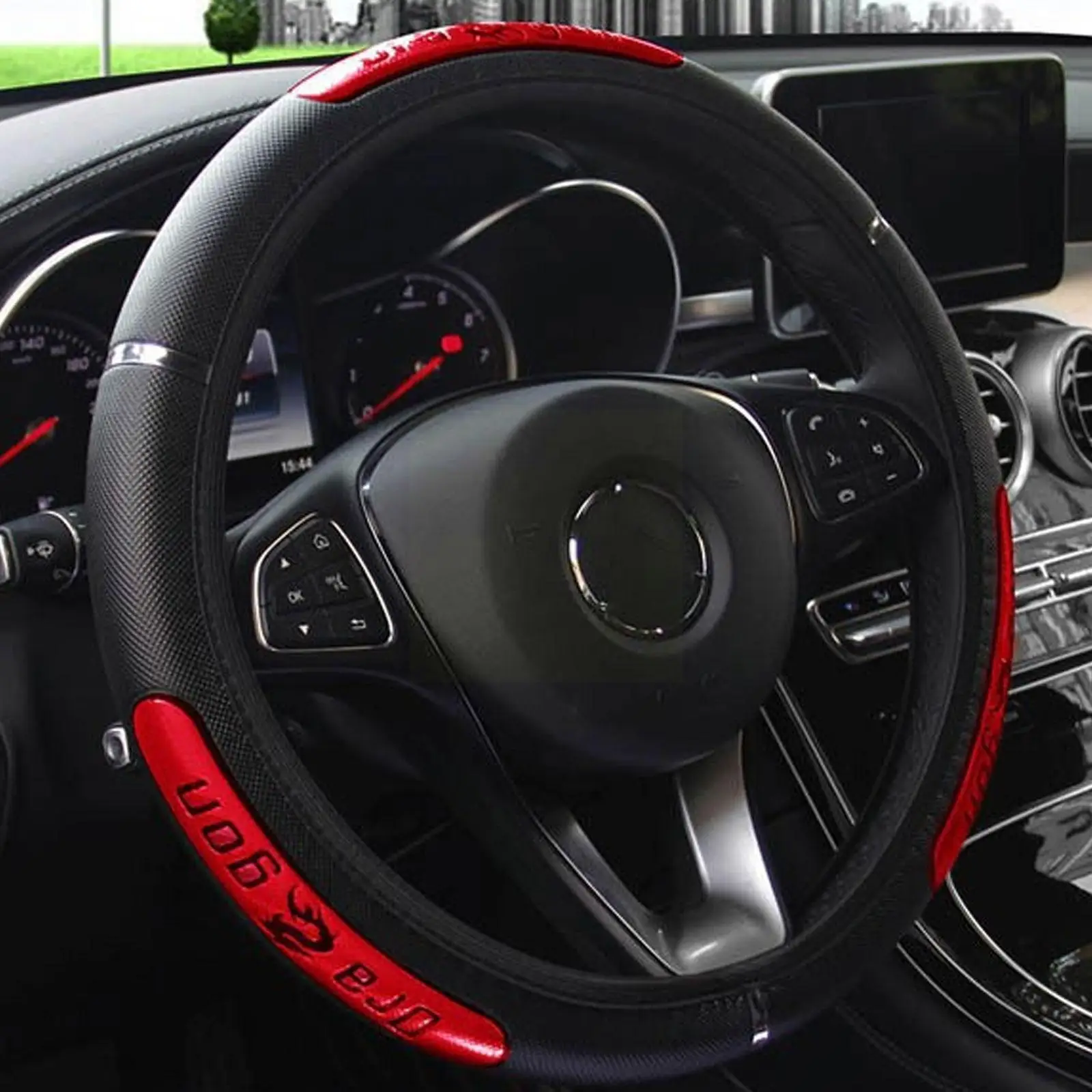 Car Steering Wheel Covers Reflective Faux Leather Elastic Design 2022 Steering Wheel China Dragon New Auto Protector Q7O0 
Car Steering Wheel Covers Reflective Faux Leather Elastic Design 2022 Steering Wheel China Dragon New Auto Protector Q7O0