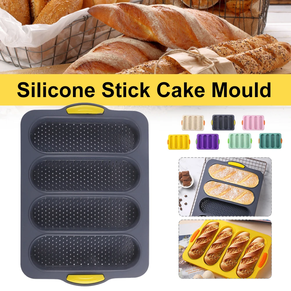 Silicone Loaf Pan Baking Pan French Bread Baking Mold Nonstick Cake Baguette Mold Tray Cake Mold pans Bread Baking Tools
Silicone Loaf Pan Baking Pan French Bread Baking Mold Nonstick Cake Baguette Mold Tray Cake Mold pans Bread Baking Tools