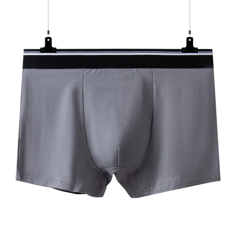 Cotton Men's Underwear Boxer Briefs Mid Waist Solid Color Breathable Sexy Men's Boxer Briefs Comfortable Plus Size Shorts
Cotton Men's Underwear Boxer Briefs Mid Waist Solid Color Breathable Sexy Men's Boxer Briefs Comfortable Plus Size Shorts